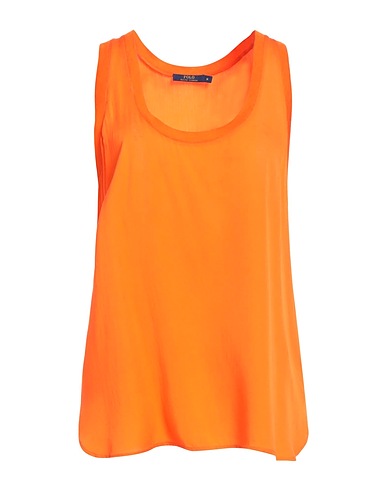 POLO RALPH LAUREN Débardeur Orange 52% Lyocell, 48% Coton