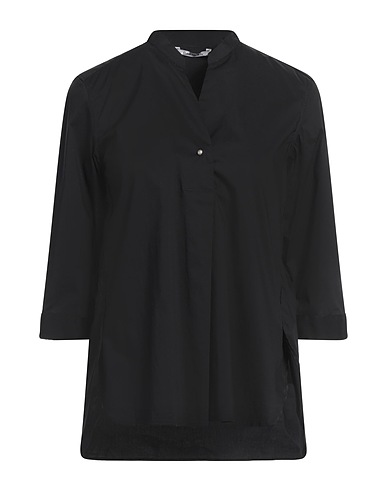 CALIBAN Top Black 70% Cotton, 27% Polyamide, 3% Elastane