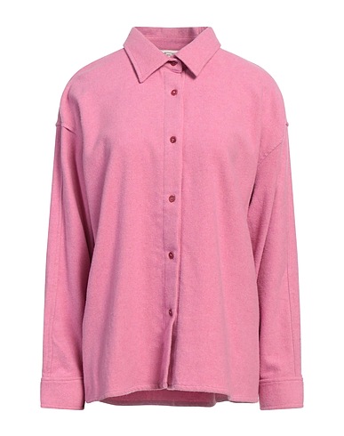 AMERICAN VINTAGE Solid colour shirts & blouses Fuchsia 95% Cotton, 5% Other Fibres