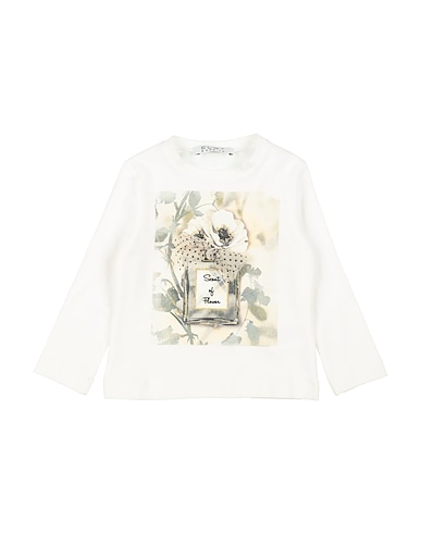 ELSY T-shirt Beige 95% Cotton, 5% Elastane