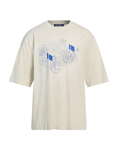 A-COLD-WALL* T-shirt Off white 100% Cotton, Elastane