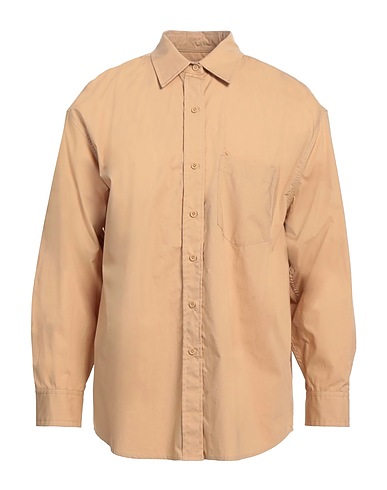 EQUIPMENT Solid colour shirt Beige 100% Cotton