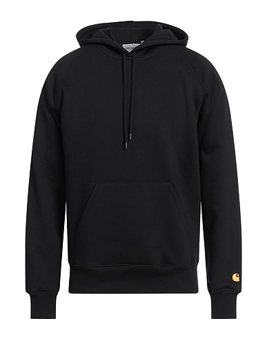 CARHARTT Hooded track jacket  Black 58% Cotton, 42% Polyester