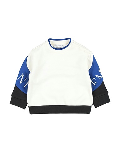 EMPORIO ARMANI Sweatshirt Cream 100% Cotton