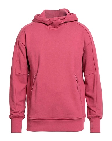 C.P. COMPANY Hooded track jacket  Antique rose 100% Cotton