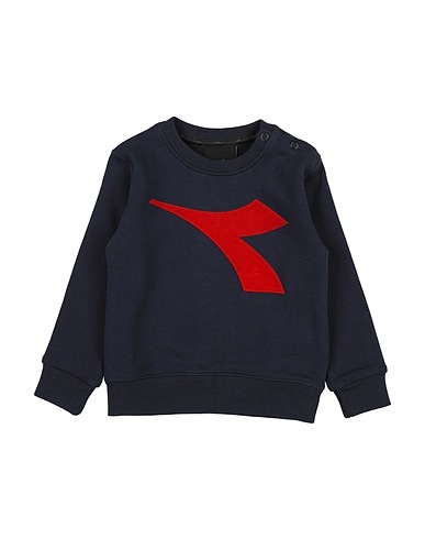 DIADORA Sweatshirt Midnight blue 100% Cotton