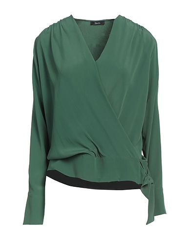 HANITA Top Green 76% Acetate, 24% Silk