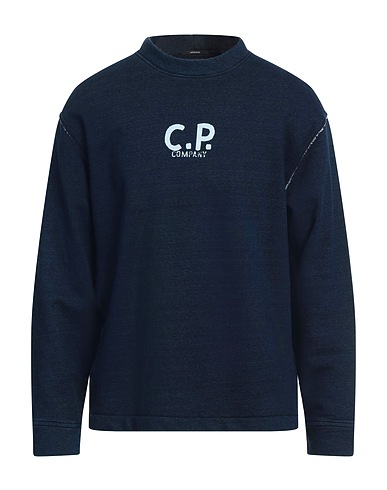 C.P. COMPANY Sweatshirt Blue 100% Cotton
