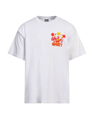 OBEY T-shirt White 100% Cotton