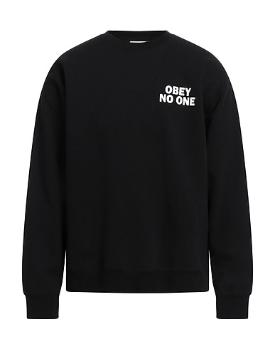 OBEY TOPWEAR Black 58% Cotton, 42% Polyester
