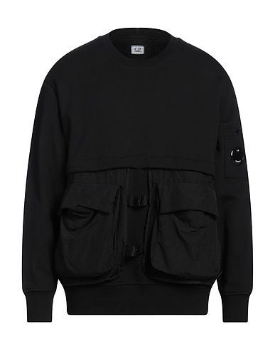 C.P. COMPANY Sweatshirt Black 100% Cotton