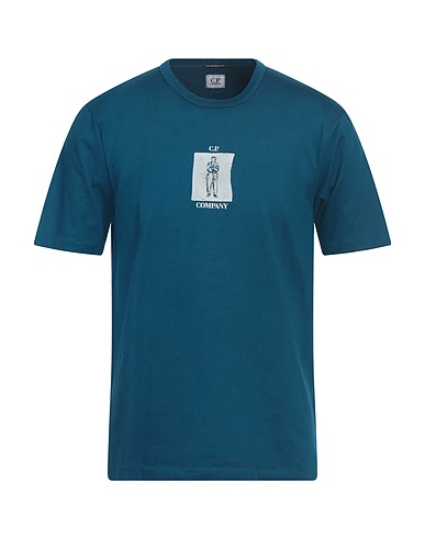 C.P. COMPANY T-shirt Deep teal 100% Cotton