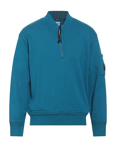 C.P. COMPANY Sweatshirt Blue 100% Cotton