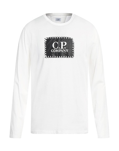 C.P. COMPANY T-shirt White 100% Cotton