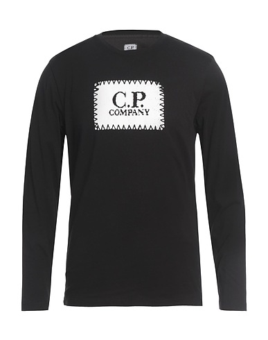C.P. COMPANY T-shirt Black 100% Cotton