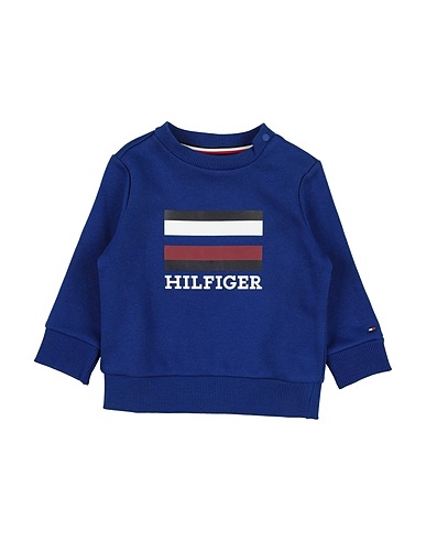 TOMMY HILFIGER Sweatshirt Blue 72% Cotton, 28% Polyester