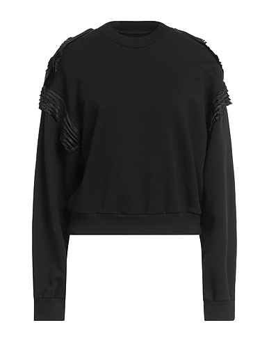 MM6 MAISON MARGIELA Sweatshirt Black 100% Cotton, Viscose
