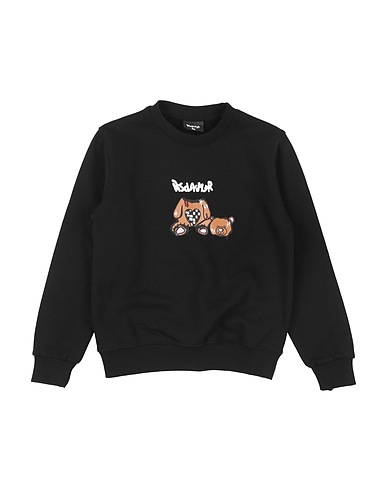 DISCLAIMER Sweatshirt Black 100% Cotton