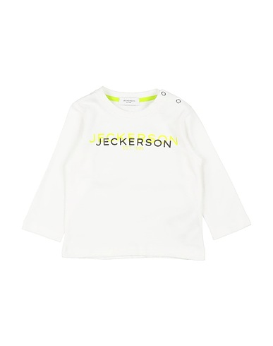 JECKERSON T-shirt Bianco 100% Cotone