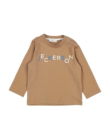 JECKERSON T-shirt Camel 100% Cotton