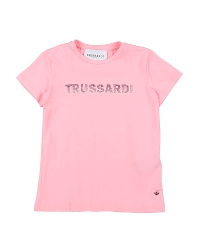 TRUSSARDI JUNIOR T-shirt Pink 94% Cotton, 6% Elastane