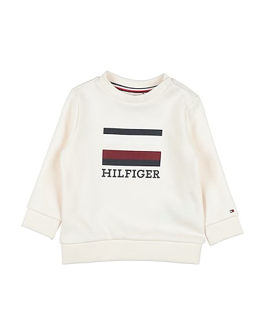 TOMMY HILFIGER Sweatshirt Ivory 72% Cotton, 28% Polyester