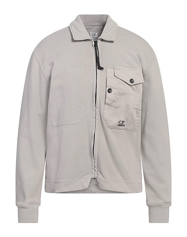 C.P. COMPANY Sweatshirt Hellgrau 100% Baumwolle, Elastan