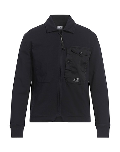C.P. COMPANY Sweatshirt Midnight blue 100% Cotton, Elastane