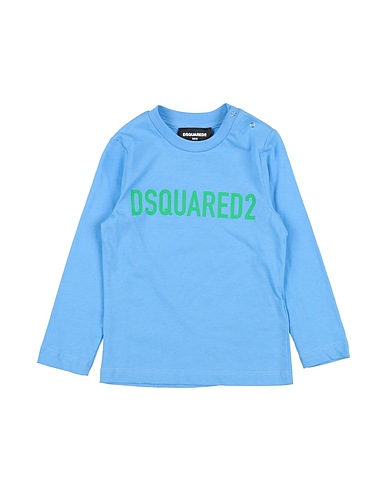 DSQUARED2 T-shirt Blu chiaro 100% Cotone