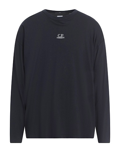C.P. COMPANY Basic T-shirt Midnight blue Cotton