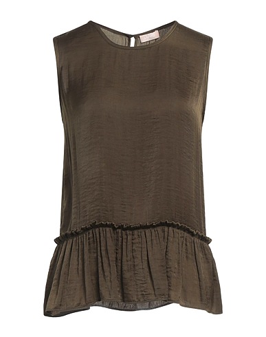 LIU •JO Top Military green 100% Polyester