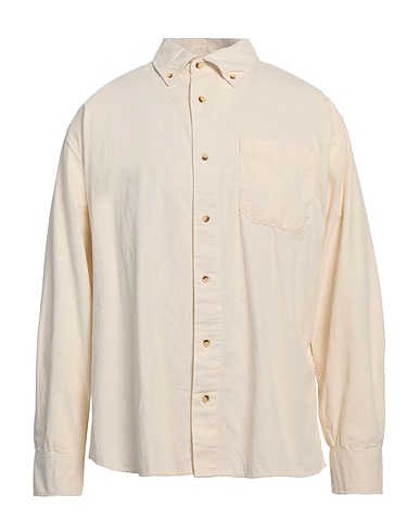 SCOUT Solid colour shirt Ivory 100% Cotton