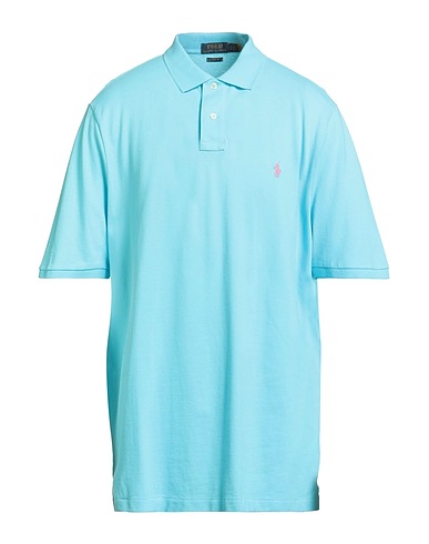 POLO RALPH LAUREN Polo shirt Azure 100% Cotton