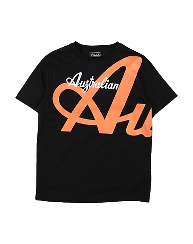 AUSTRALIAN T-shirt Black 100% Cotton