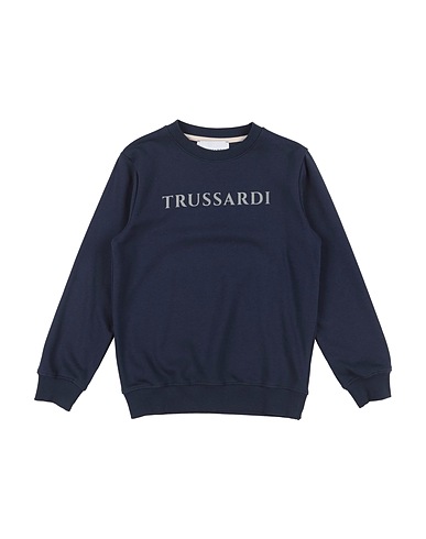 TRUSSARDI JUNIOR Sweatshirt Midnight blue 100% Cotton