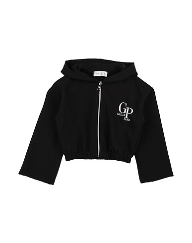 GAëLLE Paris Sweatshirt Black 94% Polyester, 6% Elastane