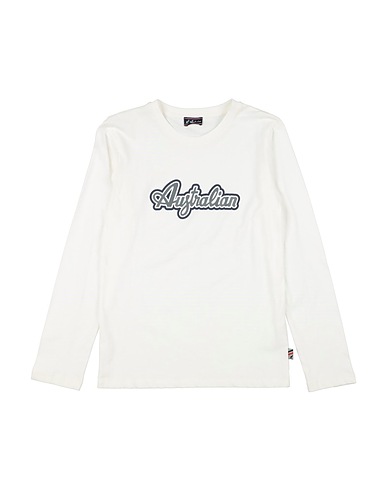 AUSTRALIAN T-shirt White 100% Cotton