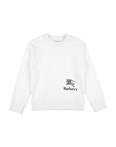 BURBERRY PRORSUM Sweatshirt Weiß 100% Baumwolle, Elastan