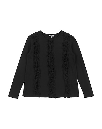 BYBLOS T-shirt Black 95% Cotton, 5% Elastane