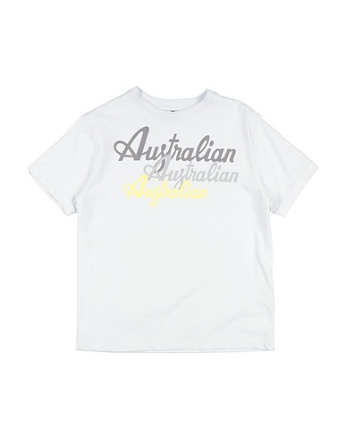 AUSTRALIAN T-shirt White 100% Cotton