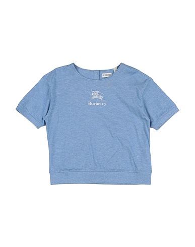 BURBERRY PRORSUM T-shirt Blu chiaro 100% Cotone