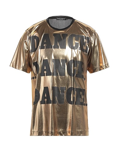 DOLCE&GABBANA T-shirt Bronze 100% Polyester