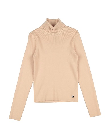 MANILA GRACE Turtleneck Sand 32% Acrylic, 30% Polyester, 20% Viscose, 18% Nylon