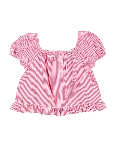 POLO RALPH LAUREN Top STRIPED RUFFLED COTTON TOP 100% Cotton