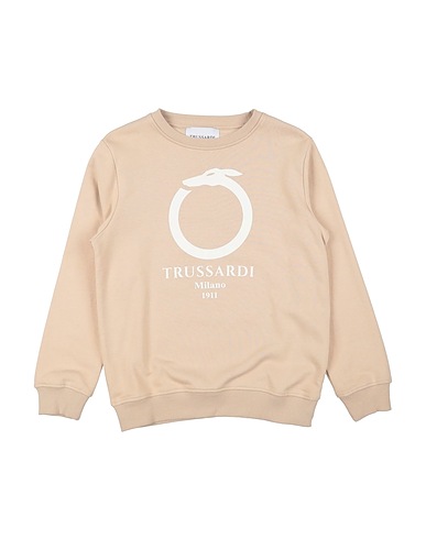 TRUSSARDI JUNIOR Sweatshirt Beige 100% Cotton
