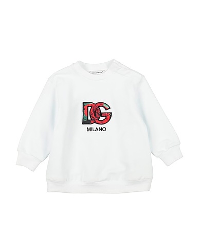 DOLCE&GABBANA Sweatshirt Off white 94% Cotton, 6% Elastane, Polyester