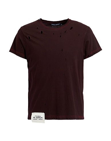 DOLCE&GABBANA T-shirt Plum 100% Cotton