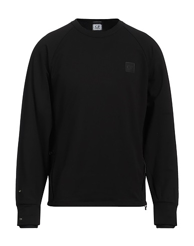 C.P. COMPANY Sweatshirt THE METROPOLIS SERIES Black 95% Cotton, 5% Elastane