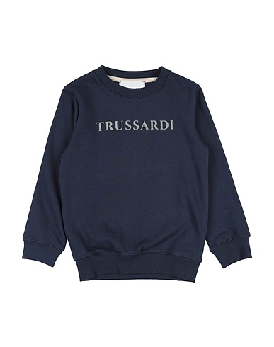 TRUSSARDI JUNIOR Sweatshirt Midnight blue 100% Cotton