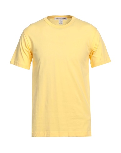 COMME des GARÇONS SHIRT Basic T-shirt Yellow 100% Cotton